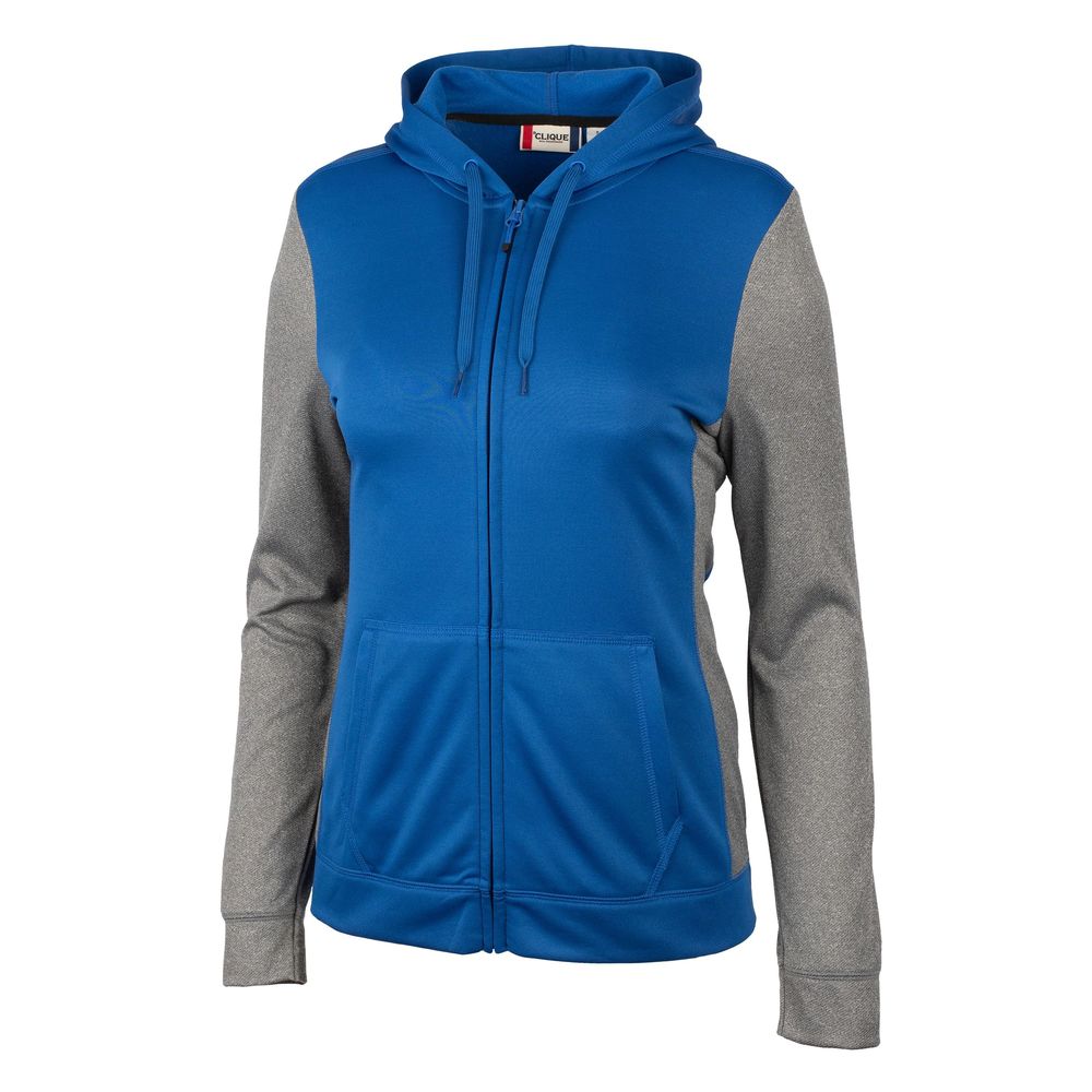 NWT Clique Royal Blue Helsa Sport Colorblock Lady Full Zip